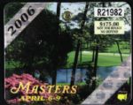 2006 Masters (PGA) Badge