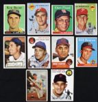 1953-59 Topps Card - Lot of 13
