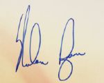 1990s Nolan Ryan Texas Rangers Signed 23 x 35 Poster - JSA 