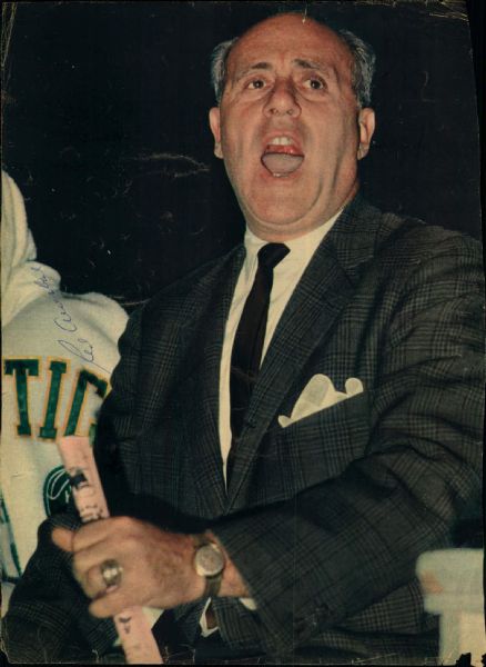 Jewish Sports Stars Signed Collection - 4 Hank Greenberg 2 Red Auerbach 