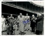 Jewish Sports Stars Signed Collection - 4 Hank Greenberg 2 Red Auerbach 