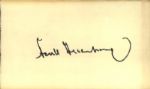 Jewish Sports Stars Signed Collection - 4 Hank Greenberg 2 Red Auerbach 