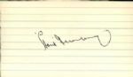 Jewish Sports Stars Signed Collection - 4 Hank Greenberg 2 Red Auerbach 