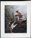 Schlitz Great Moments in Sports History 11 x 13  Folios - Lot of 2