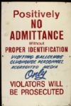 Ballpark at Arlington Locker Room Signs - Lot of 3 - w/ 1 Sign Autographed By Nolan Ryan - JSA