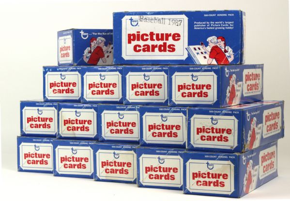 1987 Topps Baseball Vending 500 Count - Lot of 16 