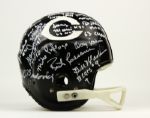 1963 Chicago Bears Team Signed Punt Pass & Kick Helmet Championship Team w/26 Sigs. Incl. Bill Wade Mike Ditka - JSA 