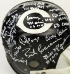 1963 Chicago Bears Team Signed Punt Pass & Kick Helmet Championship Team w/26 Sigs. Incl. Bill Wade Mike Ditka - JSA 