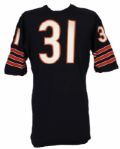 1971-74 Ross Brupbacher Chicago Bears Game Worn Jersey Team Repair (MEARS A10)