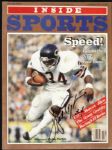 1981 Walter Payton Chicago Bears Signed Inside Sports Magazine From Reunion Signing - JSA 