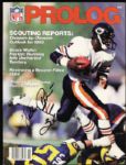 1984 Walter Payton Chicago Bears Signed Prolog Magazine From Reunion Signing - JSA