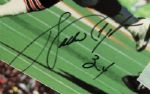 1980s Walter Payton Chicago Bears Signed 16 1/2 x 23 Poster From Bears Reunion - JSA 