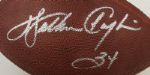 1990s Walter Payton Chicago Bears Signed ONFL (Tagliabue) Football Gorgeous Signature From Reunion Signing- JSA 