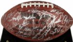 1985 Super Bowl XX Champions Team Signed ONFL Rozelle Super Bowl Ball w/48 Sigs. Walter Payton Dave Duerson - JSA 