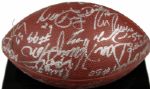 1985 Super Bowl XX Champions Team Signed ONFL Rozelle Super Bowl Ball w/48 Sigs. Walter Payton Dave Duerson - JSA 