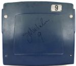 1980s Jim McMahon Chicago Bears Signed No. 9 Stadium Seat - JSA 