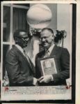 1959-83 Satchel Paige Cleveland Indians Atlanta Braves Kansas City Athletics The Sporting News Collection Archives Original Photos (Sporting News Collection Hologram/MEARS Photo LOA) - Lot of 23