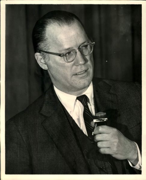 1969-84 Bowie Kuhn Baseball Commissioner "The Sporting News Collection Archives" Original Photo (Sporting News Collection Hologram/MEARS Photo LOA) - 35