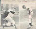 1940 to 1980s circa Miscellaneous Baseball (MLB Greats) The Sporting News Collection Archives Original Photo (Sporting News Collection Hologram/MEARS Photo LOA) - Lot of 95