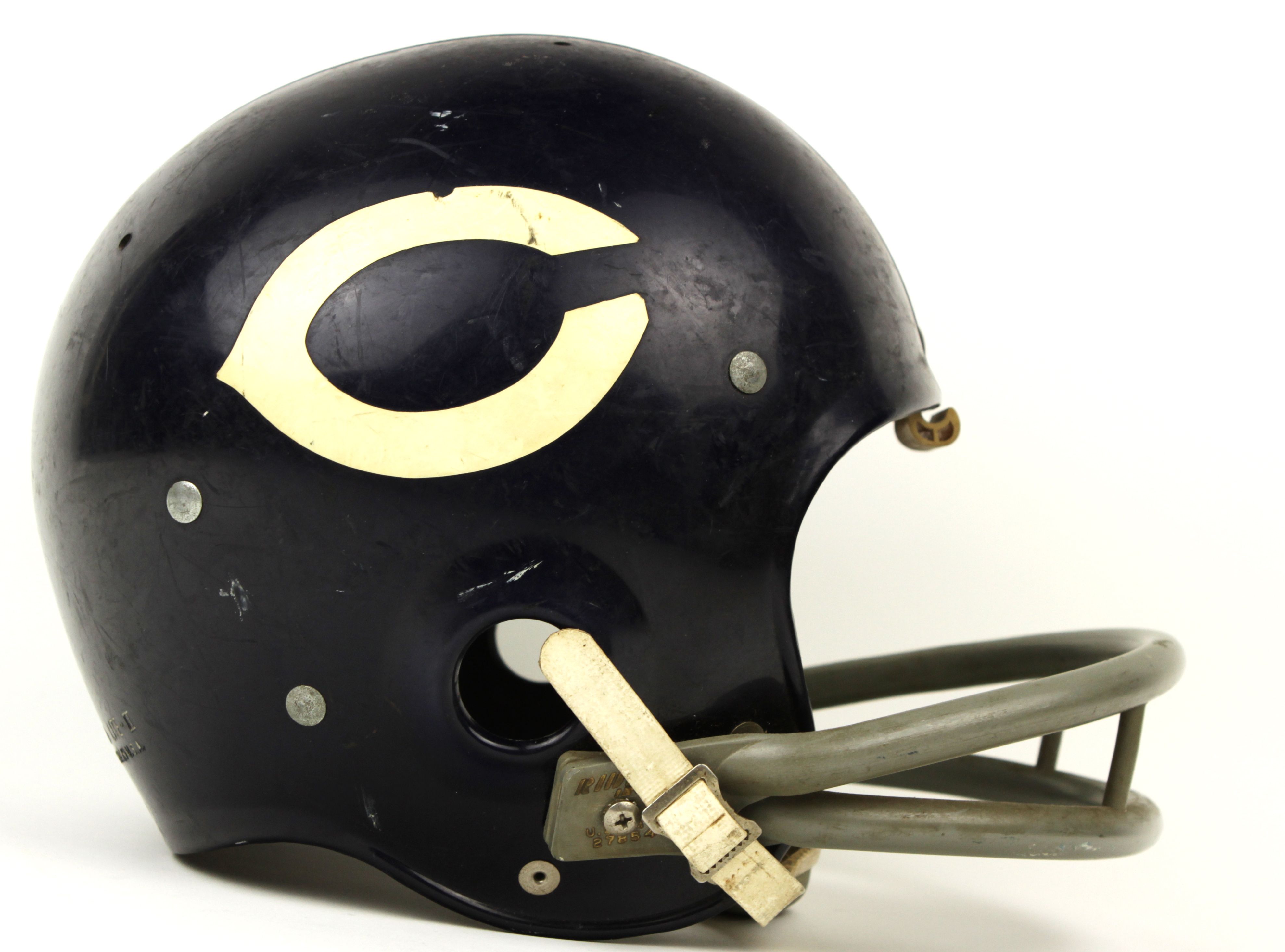 chicago bears old helmets