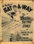 1950s Eddie Mathews Milwaukee Braves Vintage Signed Ed Mathews Bat-A-Way 8 1/2" x 11" Promotional - JSA 