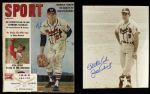 1950s Milwaukee Braves Signed Memorabilia Warren Spahn Eddie Mathews Joe Adock & Others - Lot of 11 - JSA 