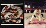 1950s Milwaukee Braves Signed Memorabilia Warren Spahn Eddie Mathews Joe Adock & Others - Lot of 11 - JSA 