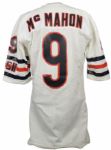 1980s Jim McMahon Chicago Bears Authentic Game Ready Jersey (MEARS Auction LOA)