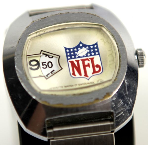 1960s NFL Green Bay Packers Swiss Made Lafayette Watch - From Vern Biever Estate