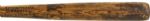 1910 Era Henry Harris Special Dead Ball Era Side Written Game Used Bat  Turn of the Century PCL (MEARS LOA)