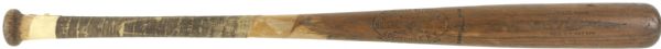 1931 Lloyd Waner Side Written 40 LW H&B Louisville Slugger Bat - Pittsburgh Pirates (MEARS LOA)