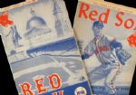 1958-60 Boston Red Sox Official Program Scorecard - Lot of 2 One Unscored