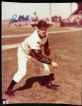 Bob Feller Cleveland Indians Signed 8" x 10" Photo - JSA 