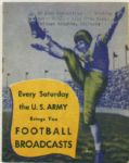 1946 U.S. Army Football Broadcast Pamphlet