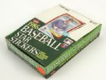 1986 Fleer Baseball Stickers Unopened Box