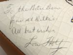 1980s-90s Lou Holtz Notre Dame Signed Reach Football - JSA 