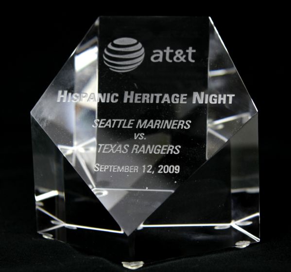 2009 Hispanic Heritage Night Award