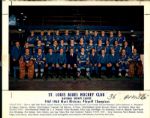 1970-95 circa St. Louis Blues "The Sporting News Collection Archives" Original Photo (Sporting News Collection Hologram/MEARS Photo LOA) - Lot of 151