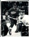 1943-95 Detroit Red Wings The Sporting News Collection Archives Original Photos (Sporting News Collection Hologram/MEARS Photo LOA) - Lot of 87