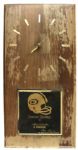 1970s Vern Biever Presentation Clock From Green Bay Packers Coach/GM Dan Devine In Working Order