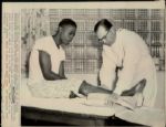 1974 Hank Aaron Atlanta Braves St. Petersburg Times Archives Original Photo (St. Petersburg Times Hologram/MEARS Photo LOA) - Lot of 23