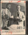 1974 Hank Aaron Atlanta Braves St. Petersburg Times Archives Original Photo (St. Petersburg Times Hologram/MEARS Photo LOA) - Lot of 23