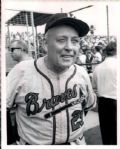 1958-71 Edd Roush Milwaukee Braves The Sporting News Collection Archives Original Photo (Sporting News Collection Hologram/MEARS Photo LOA) - Lot of 4
