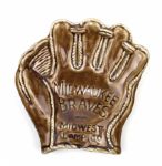1950s Milwaukee Braves Midwest Lamp Co. Ashtray
