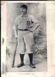 1891 (Reproduction) Wilbert Robinson Brooklyn Robins "The Sporting News Collection Archives" Photos (Sporting News Collection Hologram/MEARS Photo LOA) - Lot of 2
