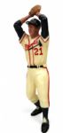 1960-63 Warren Spahn Milwaukee Braves Hartland Statue 
