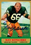 1997 Ray Nitschke Green Bay Packers Signed Topps Stars Rookie Card Re-Issue (Certified Autograph) - JSA