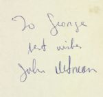 1985 John DeLorean Signed Book - JSA 