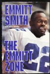 1994 Emmitt Smith Dallas Cowboys Signed The Emmitt Zone Book - JSA