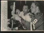 1965-72 Bobby Hull Chicago Blackhawks Winnipeg Jets The Sporting News Collection Archives Laser Photos (Sporting News Collection Hologram/MEARS Photo LOA) - Lot of 18